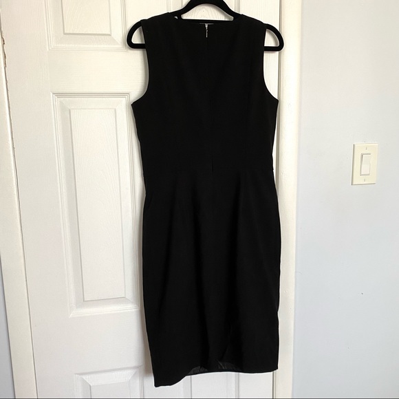 Calvin Klein Black Dress Size 6 - Picture 3 of 7